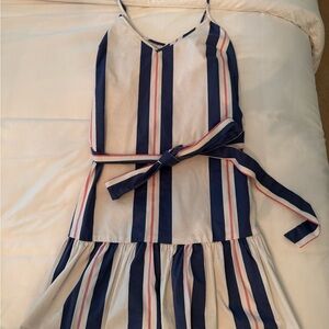 Banana republic striped summer dress.